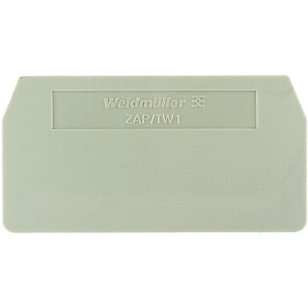 Weidmüller Abschlußplatte 59,5x2x30,5mm ZAP/TW 1